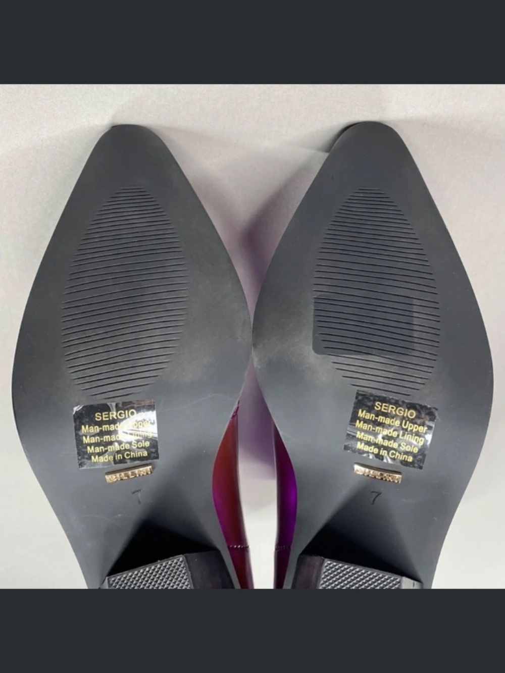 NEW Billini Boots Womens 7 purple black Sergio cowboy cowgirl western festival - Picture 10 of 13